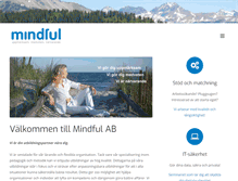 Tablet Screenshot of mindful.se