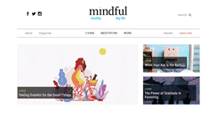 Desktop Screenshot of mindful.org